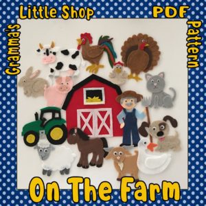On the Farm Felt Board Patterns