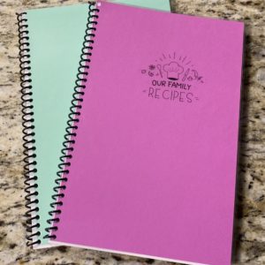 Our Family Recipes - Family Cookbook - Purple