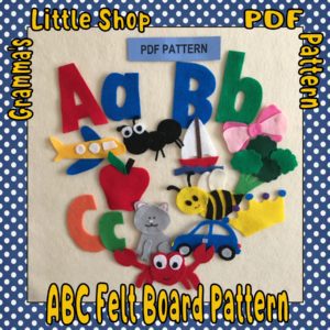 ABC Felt Board Patterns