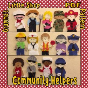 Community Helpers Felt Board Patterns