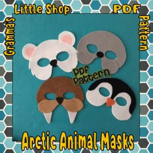 Arctic Animal Mask Patterns