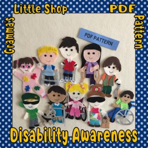 Disability Awareness Felt Board Educational Patterns
