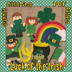 Luck of the Irish Pattern for Felt Board