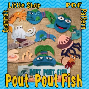 Pout Pout Fish Felt Pattern