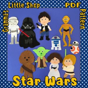 Star Wars Felt Board Pattern