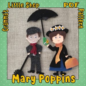 Mary Poppins Felt Board Pattern
