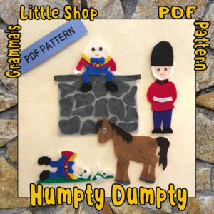 Humpty Dumpty Felt Story Pattern