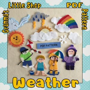 Weather Felt Board Pattern