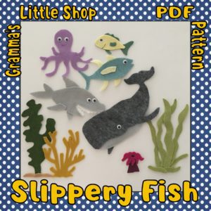 Slippery Fish Felt Story Board Pattern