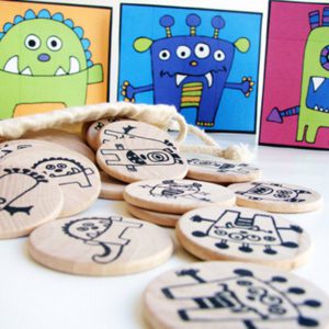 NEW- Make a Match Memory Game - MONSTER Edition