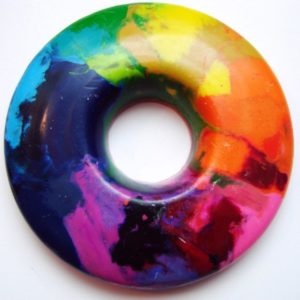 RAINBOW CRAYON Ring - A Rainbow of a Crayon - A Montessori and Waldorf Inspired Color Learning Toy