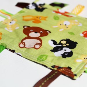 Fidget - Forest Friends Edition - A Montessori and Waldorf Inspired Ribbon Baby Sensory Toy