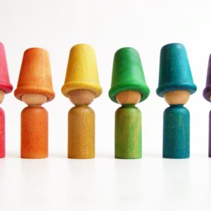 Gnome Man's Land - Little People Playset - A Montessori and Waldorf Inspired Wooden Learning Toy