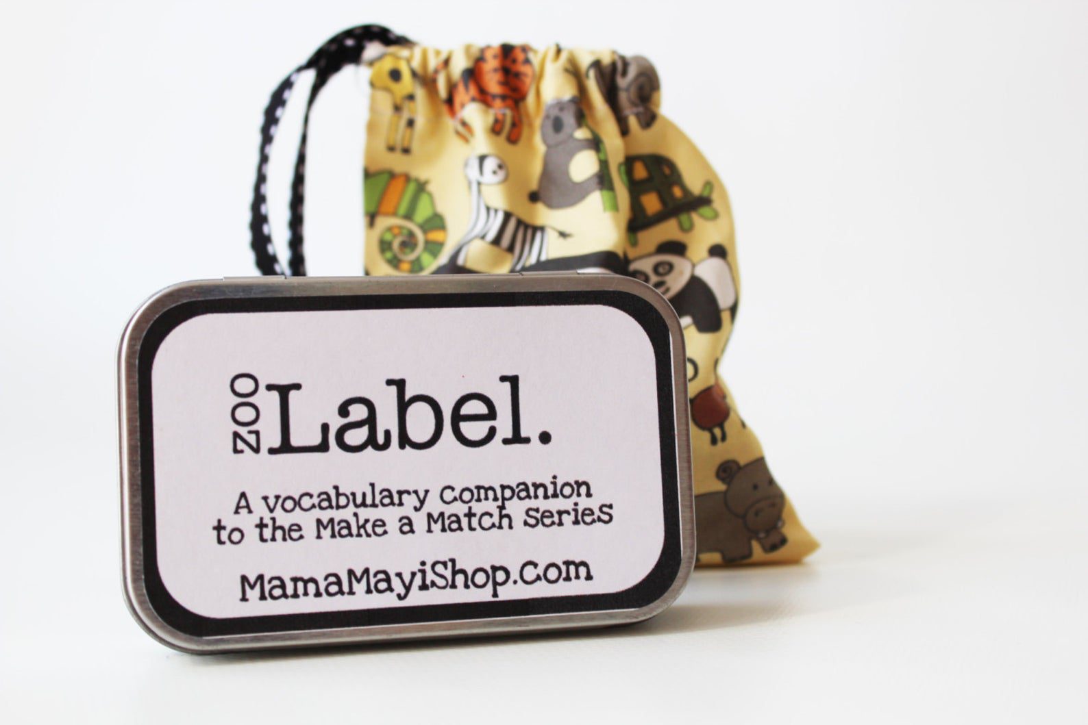 Label - Zoo - Montessori Word Relation Game