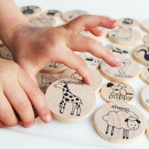 Mamas & Babies - a Montessori matching game of animal grown ups and babies