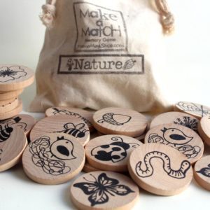 Make a Match - Nature Edition - A Montessori and Waldorf Inspired Matching and Memory Game