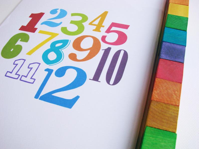 Rainbow Blocks Starter Set - A Montessori and Waldorf Inspired Wooden Materials Learning Toy - Image 5
