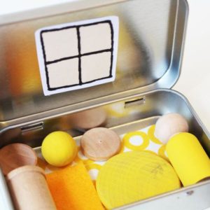 My Pocket Place - Yellow - Choose Your Color - Pretend Play Doll House Toy