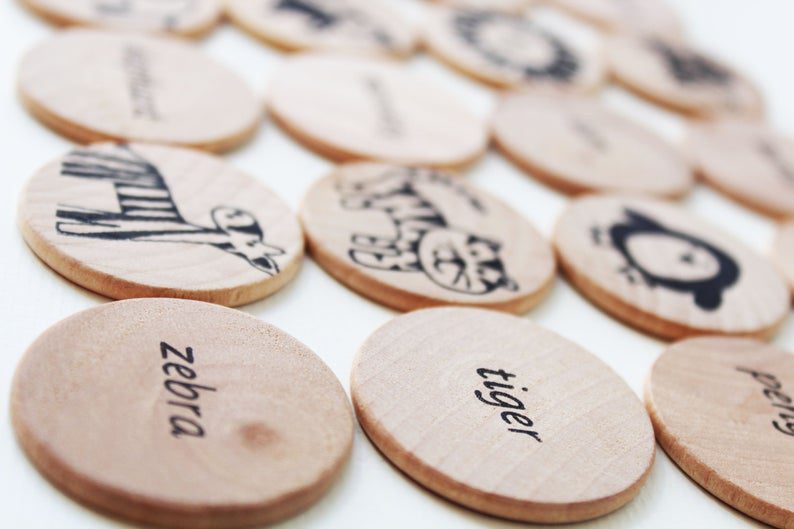 Label - Zoo - Montessori Word Relation Game - Image 5