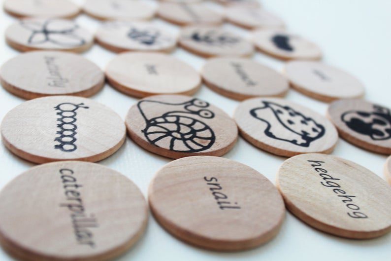 Label - Nature - Montessori Word Relation Game - Image 5