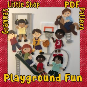 Playground Fun - Felt Story Pattern