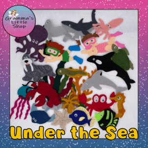 Under the Sea Felt Board Pattern