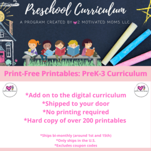 Preschool Curriculum Printables, PreK-3 Lessons, Preschool Worksheets, PreK Worksheets