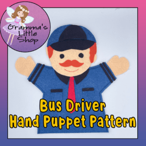 Create Your Own Bus Driver Puppet for Endless Wheels on the Bus Fun: Easy-to-Follow Pattern