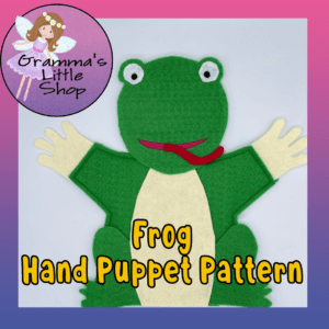 Frog Hand Puppet Pattern