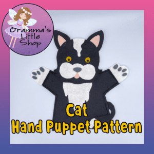Cat Hand Puppet Pattern