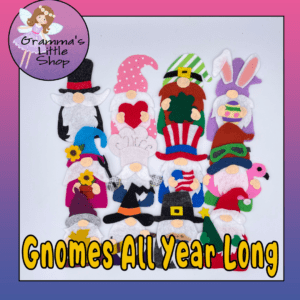 Gnomes by the Month: Felt Board Play Patterns for Year-round Fun