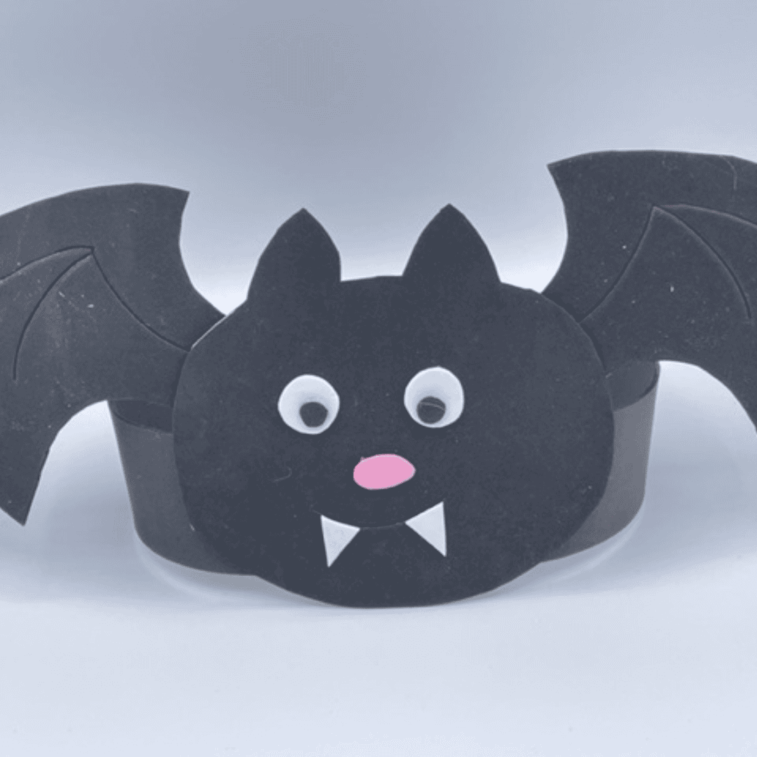 5 Little Bats Felt Story Pattern, Bat Headband, Bat Crown, Halloween Pattern - Image 3