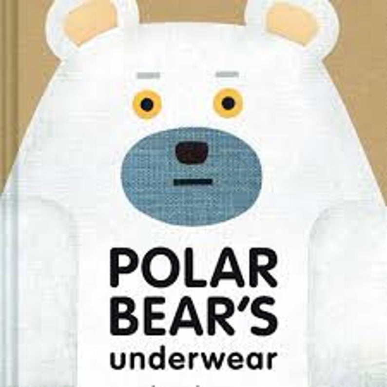 Polar Bear Underwear Felt Story Pattern for Felt Board - Image 3