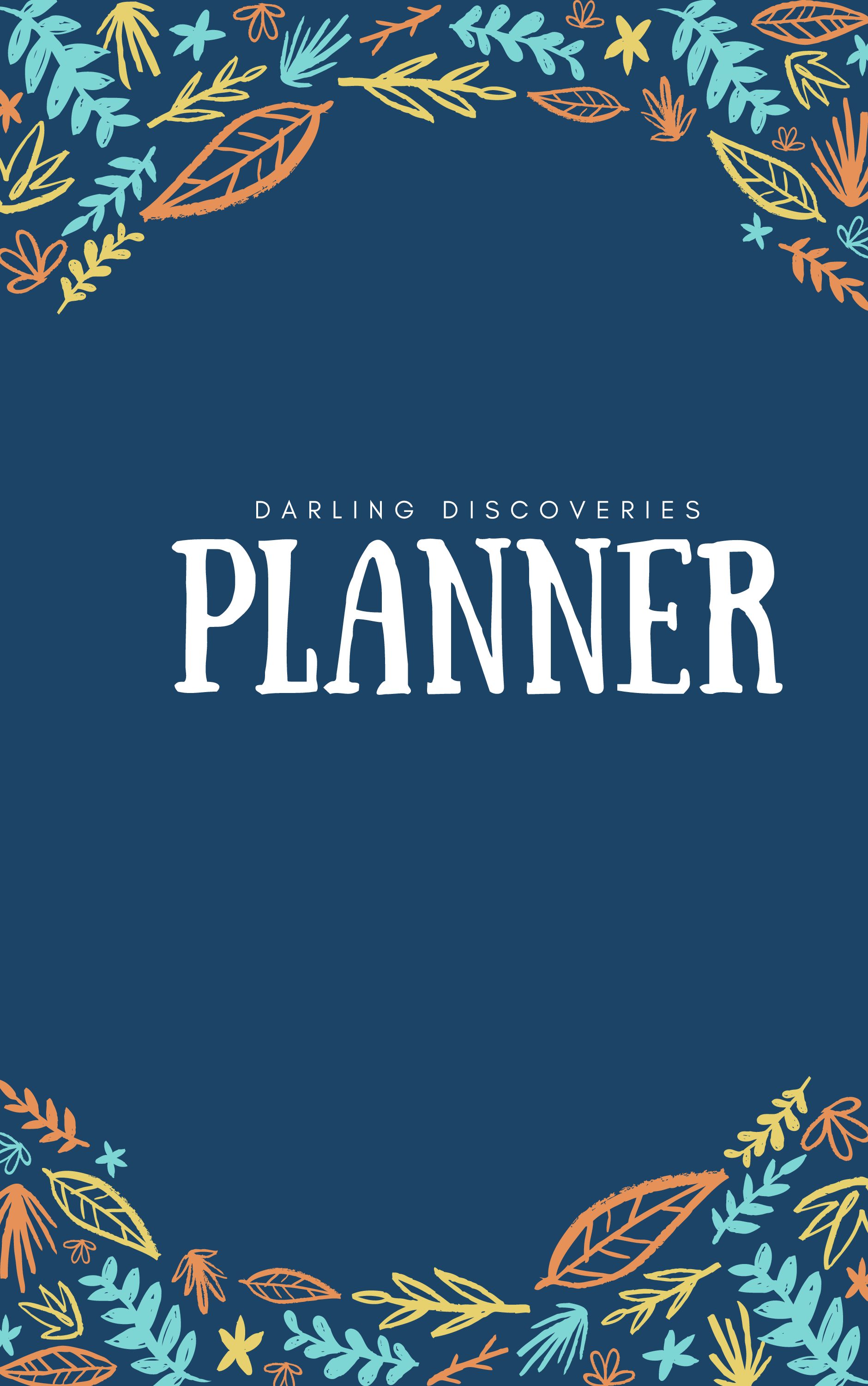 6 Month Planner – Simple Outlines – Make it Yours - DIGITAL FILE