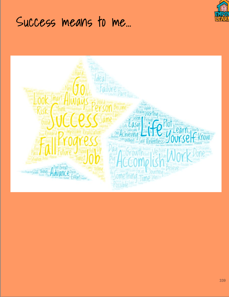 The Mindful Journey for the Early Reader - Success