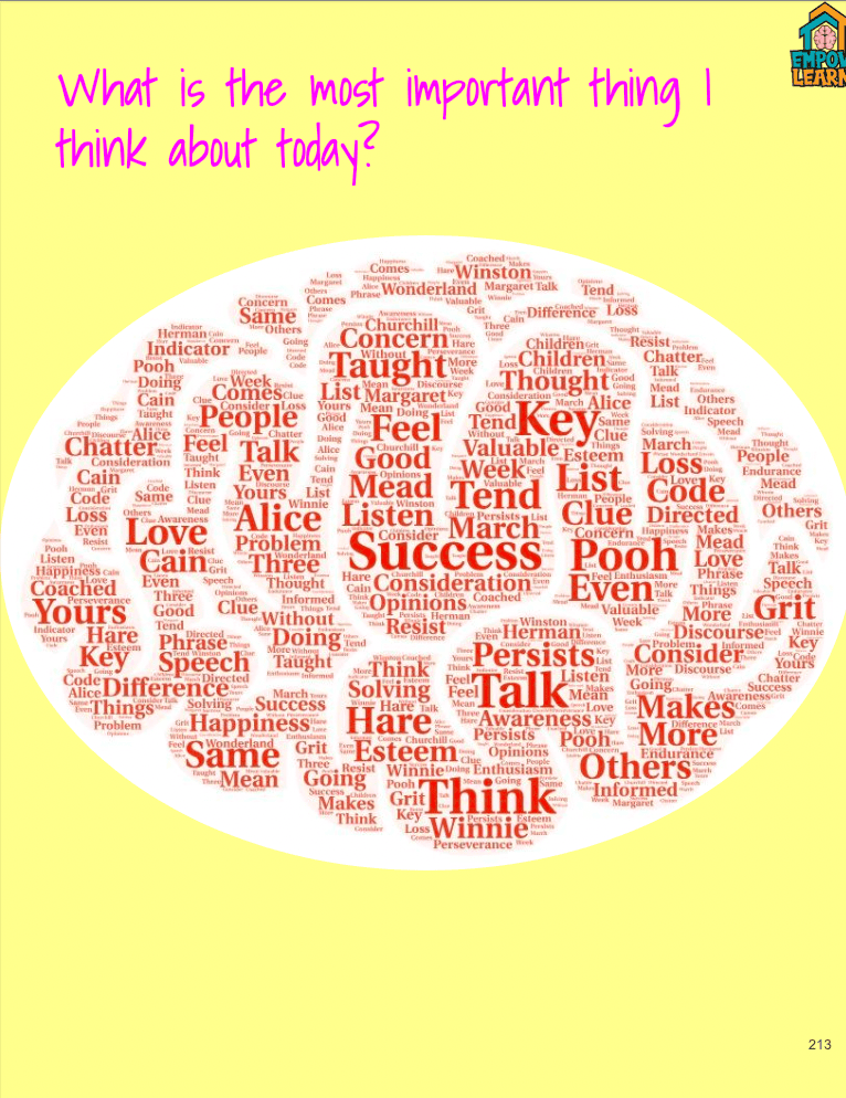 The Mindful Journey for the Growing Reader - Thinking