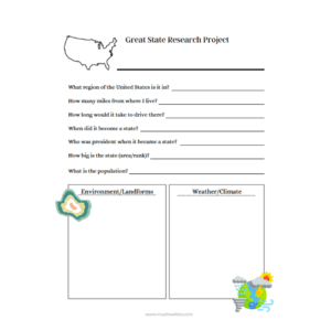 State Research Project Template