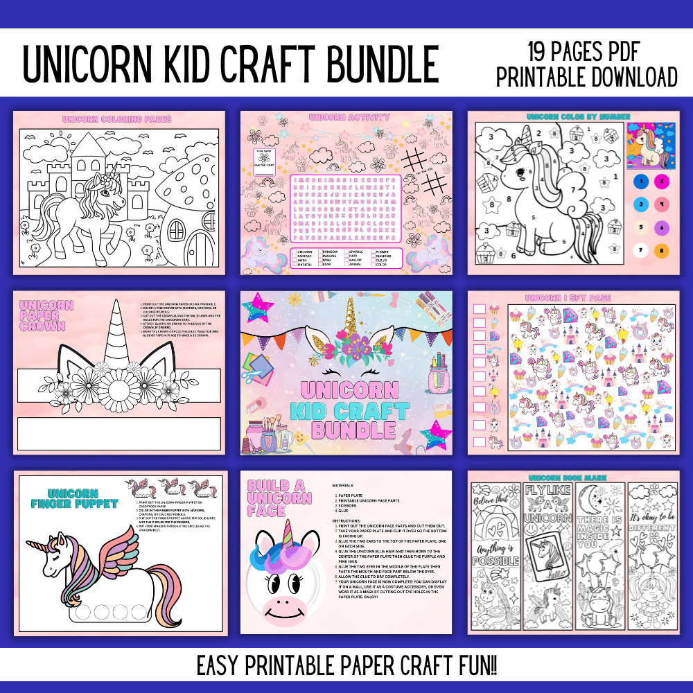 Unicorn Craft Bundle